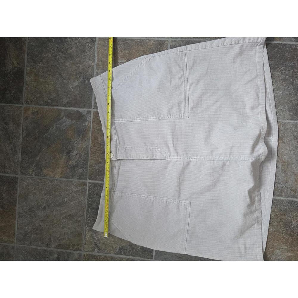 Cherokee Beige Casual Skirt with Pockets Size 18